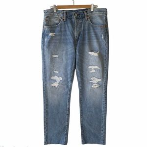 Levi’s 511 Distressed Straight leg jeans